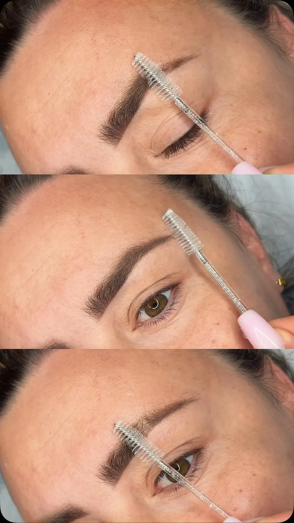 Healed brows